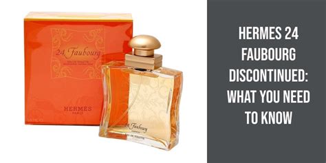 when was hermes 24 fauberg perfume first sold|discontinued hermes 24 faubourg.